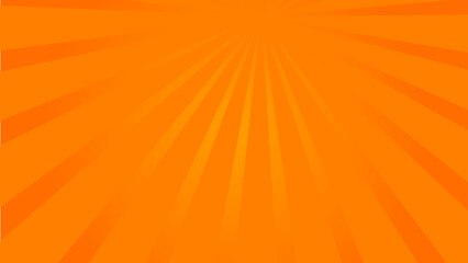 Fototapeta premium Abstract Orange comic sunbrust background with rays. Geometric stripe line art design. Modern futuristic concept. Modern banner template.Suit for cover, poster, website, banner, presentation.