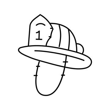 11+ Fireman Hat Drawing