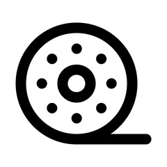 Movie Reel Line UI Icon