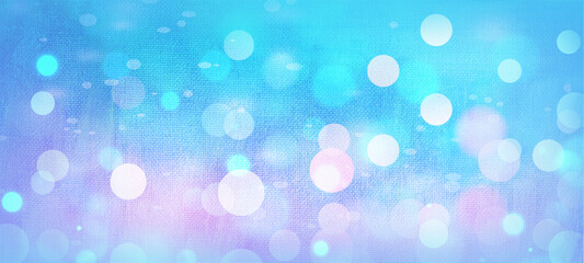 Blue widescreen  bokeh background for seasonal, holidays,  celebrations and various design works