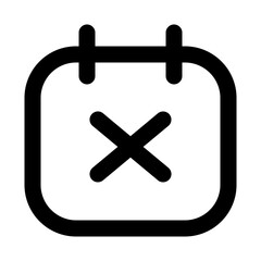 Cancel Line UI Icon