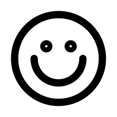 Big Smile Line UI Icon