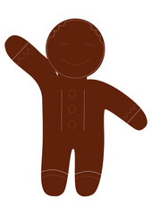 Christmas ginger cookie 