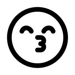 Kiss Line UI Icon