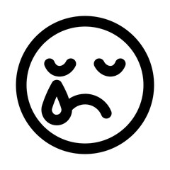 Sad Line UI Icon
