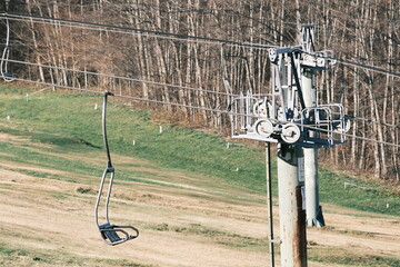 スキー場のリフト