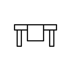 table line icon