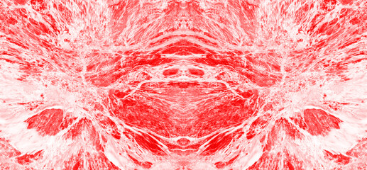 Fototapeta premium Red texture marble background design.
