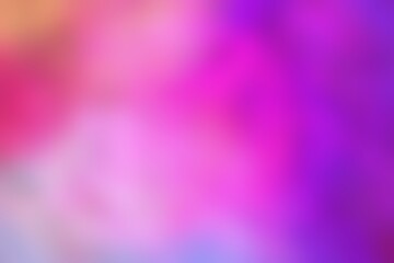 Abstract blurred background image of purple, pink colors gradient used as an illustration. Designing posters or advertisements.