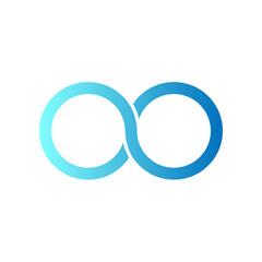 Infinity Icon for Graphic Design 