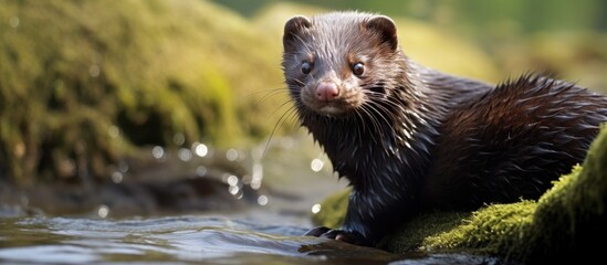 In Ukraine, the American mink is an invasive species. - Powered by Adobe