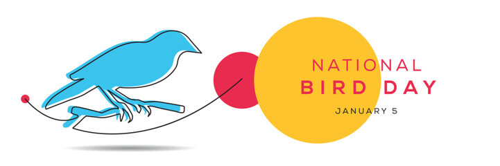 National Bird Day, held on 5 January.