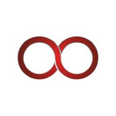 Infinity Icon for Graphic Design 