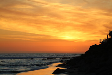 The Sun has set in Maliby