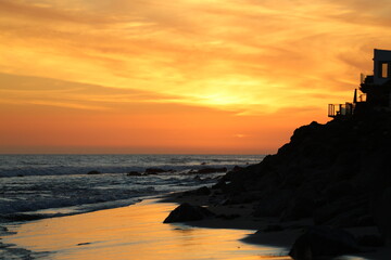 Orange Malibu Sky