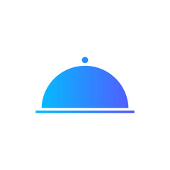 dinner gradient icon