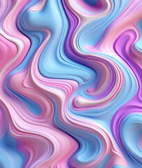 Obraz premium A vibrant abstract background with wavy lines and colors. Generative AI.