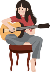 Character Activity Illustration