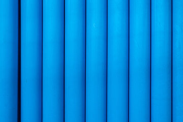 Tubes pvc pipes stacked in the warehouse.
