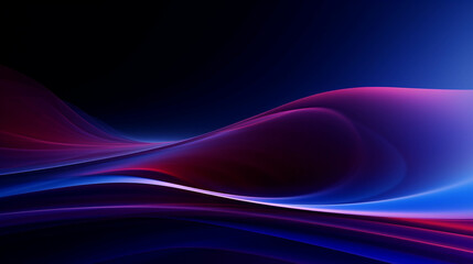 Purple and blue patterns with shiny curves mixed with black look gloomy and magical.