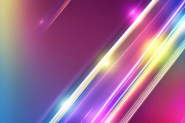 Fototapeta premium abstract colorful background with lines. Generative AI