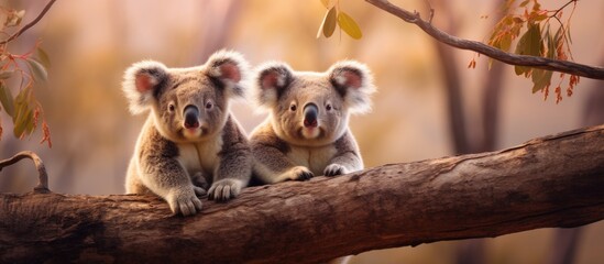Koalas in Yanchep National Park, Australia.