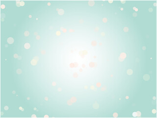 綺麗な粉雪イメージのグラデーション抽象背景_青緑