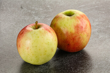 Sweet juicy ripe organic apples