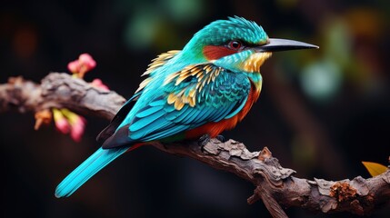 Fototapeta premium Seeds Point Rare Hybrid African Bird, HD, Background Wallpaper, Desktop Wallpaper