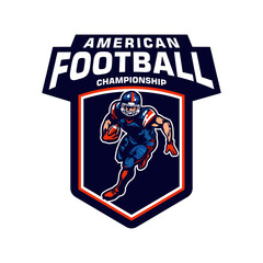 american football logo vector