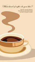 cup of coffee, coffee illustration