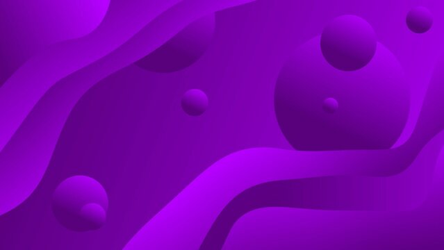 Clean Animated Gradient Shapes Background (Loopable)