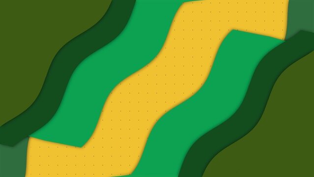 Animated Dots and Wavy Lines Background (Loopable)