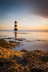 Lighthouse at sunrise