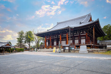 Kurodani or Konkai-Komyoji temple in Kyoto, Jpan founded in 1175, it's one of the eight head...