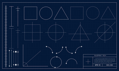 Element design for blueprint project.