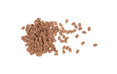 Cookie Gingerbread Men Sprinkle Isolated, Tiny Sugar Little Man Pile, Sweet Sprinkles Chrisnmas Decoration