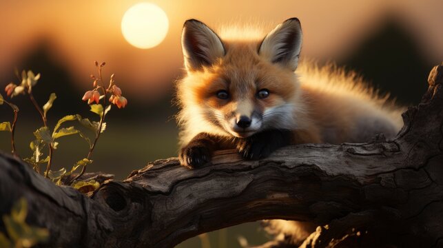 Red Fox Cub Newborn Nature, HD, Background Wallpaper, Desktop Wallpaper