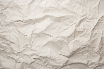 Fondo de papel blanco arrugado - obrazy, fototapety, plakaty
