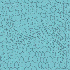 Fish scales seamless pattern. Vector illustration © Marina Smorodinskaya
