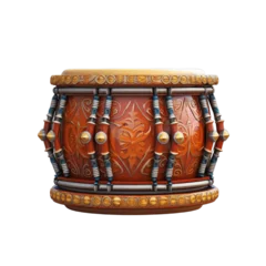 Fotobehang dholak instrument png file, lohri, drum or dholak or dhol © Anita