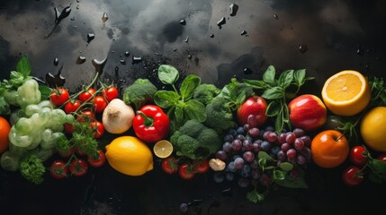 Obraz na płótnie Canvas Natural Plants Healthy Foods, HD, Background Wallpaper, Desktop Wallpaper