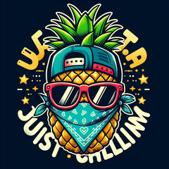 skull with a mask t-shirt 