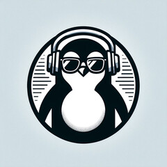 illustration of a person with glasses t shirt 