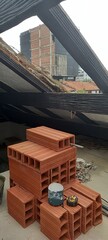 Fototapeta premium Material, architecture and construction