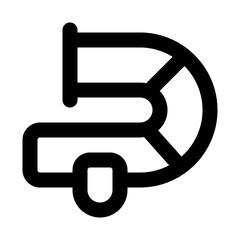 Exhaust Line UI Icon 