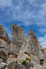 Fototapeta na wymiar paesaggio delle cinque Torri, Dolomiti