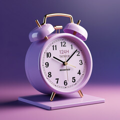 3d calendar with alarm clock