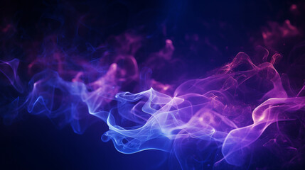 Obraz premium Dark smoke bokeh background. PowerPoint and webpage landing background.
