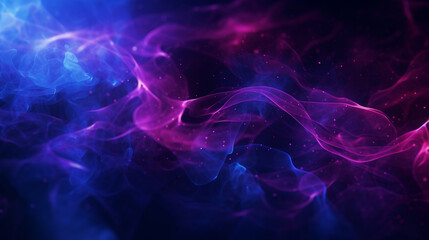 Fototapeta premium Dark smoke bokeh background. PowerPoint and webpage landing background.